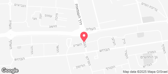 בורגרים - מפה
