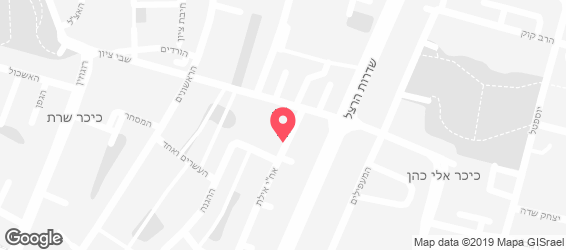 קייטרינג השף - מפה