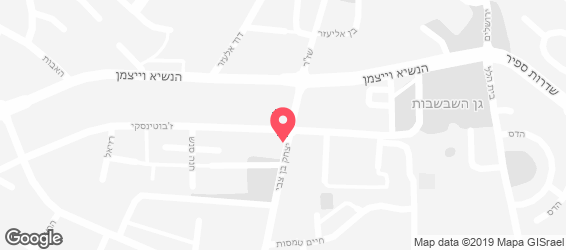 להתענג - מפה