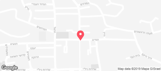 פלאפל המושבה - מפה