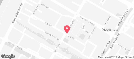 פיצה מילניום - מפה
