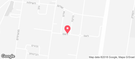 המטבח - בר אוכל - מפה
