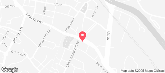 סביח השרון - מפה