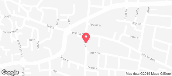 אמיגוס בורגר בר - מפה