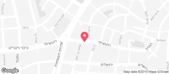 פיצה אפי - מפה