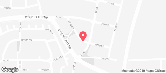 קפה לנדוור - מפה