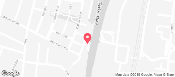 בי פי כשר נתניה - מפה