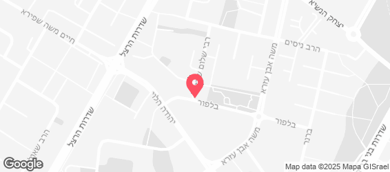 פיצה ברכת השם - מפה
