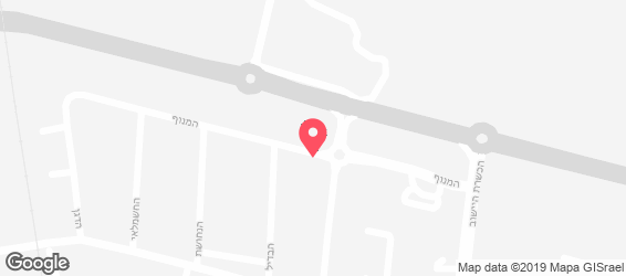 עץ הזית - מפה