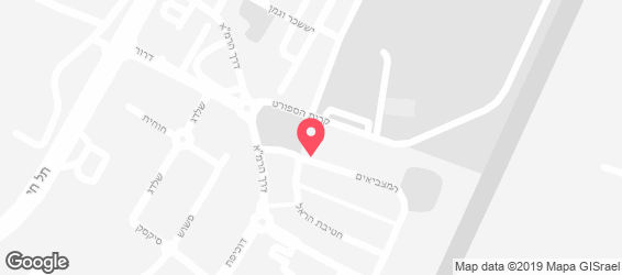 הג'חנון של בת-חן - מפה
