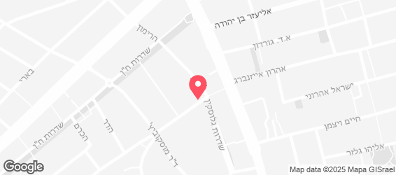 קפה עלמה - מפה