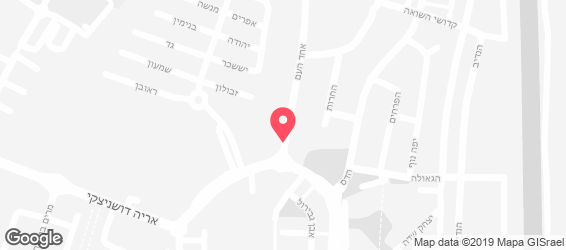 פיצה אס - מפה