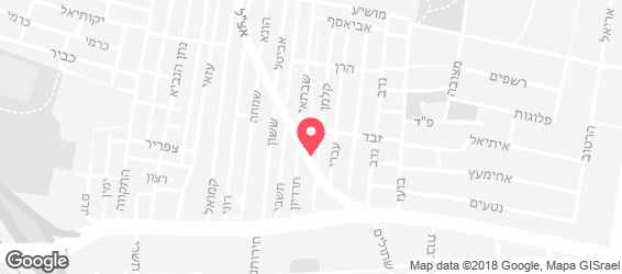 פיצה גולדה - מפה
