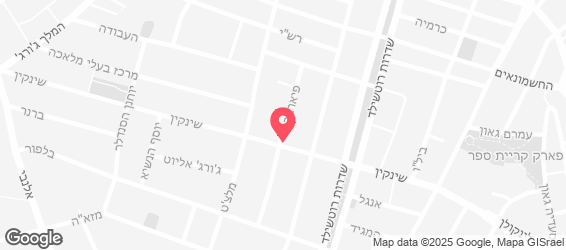 יואב פיצרייה וגלידריה - מפה