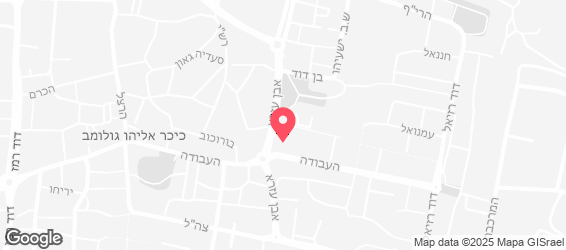 חומוס מנצור - מפה