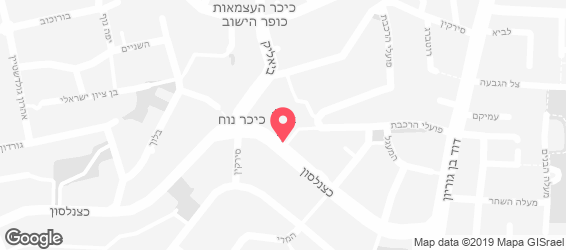 פיצה פאקל'ה - מפה