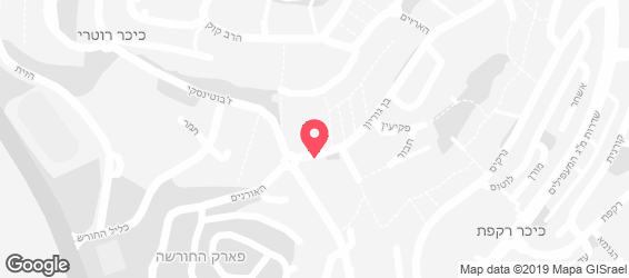 פסטה בר - מפה
