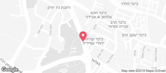 קפה גן סיפור - מפה