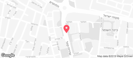 קפה לנדוור - מפה