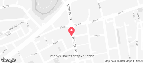 נגיסה סושי בר - מפה