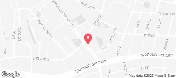 אגתי אוכל טבעוני ביתי - מפה