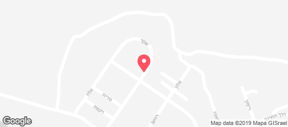 הפיצה של ללוש - מפה