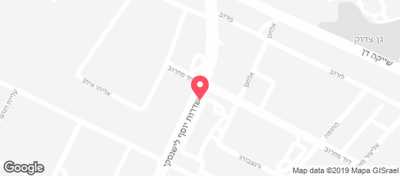 להבות - מפה
