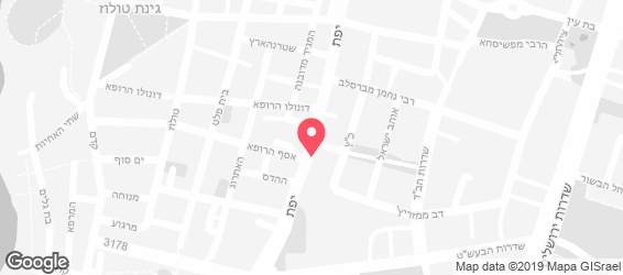 פיצה רומא - מפה