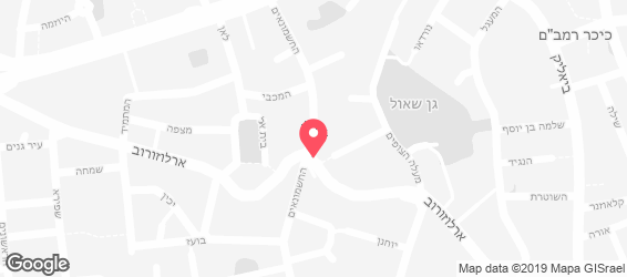 זפלין בר - מפה