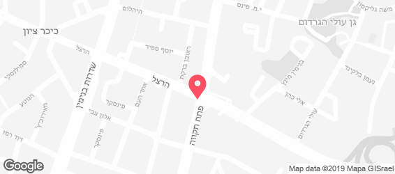 שניצל אילה הממלכה - מפה
