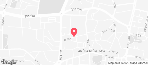 בית האוכל הבוכרי - מפה