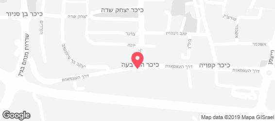 בי 2 -  מסעדה חלבית - מפה