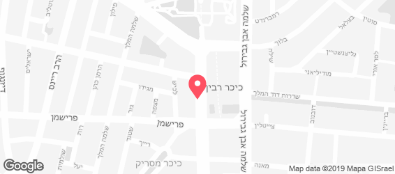 פיצה ארציאלי - מפה
