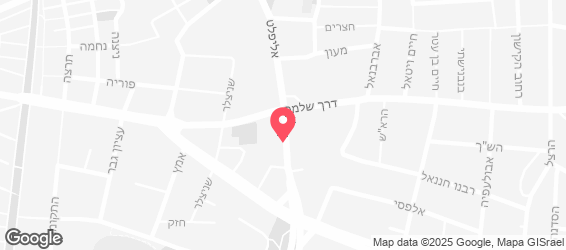 חומוסיית הבקתה - מפה