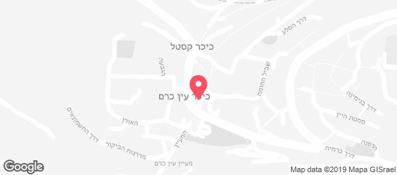 עין כרם המתוקה - מפה