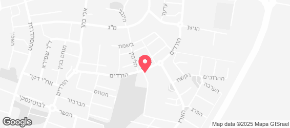 פיצה אורגנו - מפה