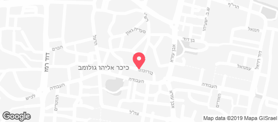 התימניה - מפה