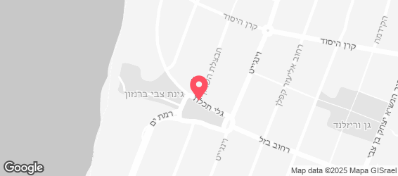 ביץ' בורגר - מפה