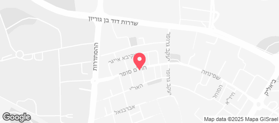 פיצה חתם סופר - מפה