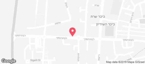 גלידריית אדלה - מפה