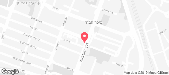 גולד בורגר - מפה
