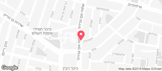 מיסטר דונאט - מפה
