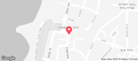 פלאפל עיוני - מפה