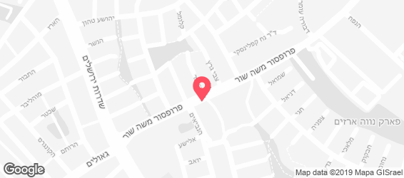 רד טוסט  Red Toast - מפה