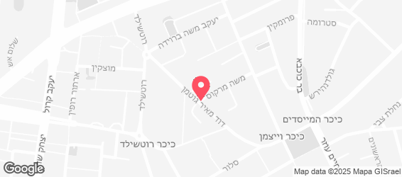 מאפיית גרוזינית - מפה