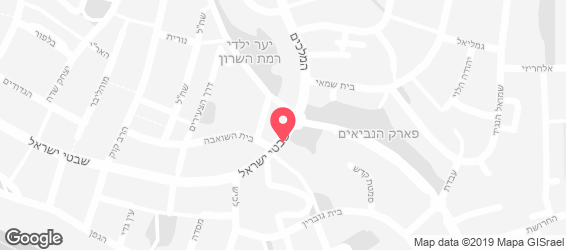 שווארמה ברמה - מפה