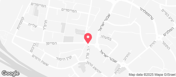 פיצה מאמא רסקו - מפה