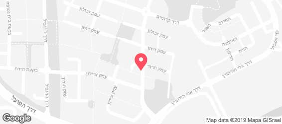 פיצה דניאלי - מפה