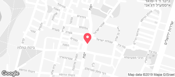 פיצה אוליב   - מפה