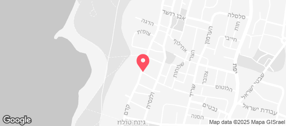 מסעדת עומר מול הים - מפה